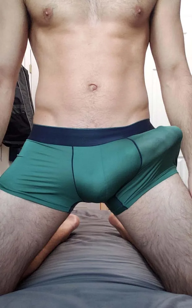 ESMP member result — visible size gain in fitted underwear after six weeks